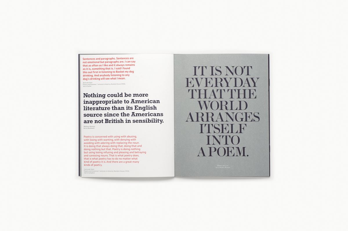 SEA&rsquo;s work for Monotype celebrates many different typographic configurations on a rigid grid, for a conversational and engaging brand tone