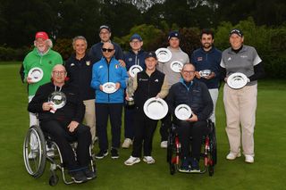 Lawlor with the nine class winners at the G4D Open