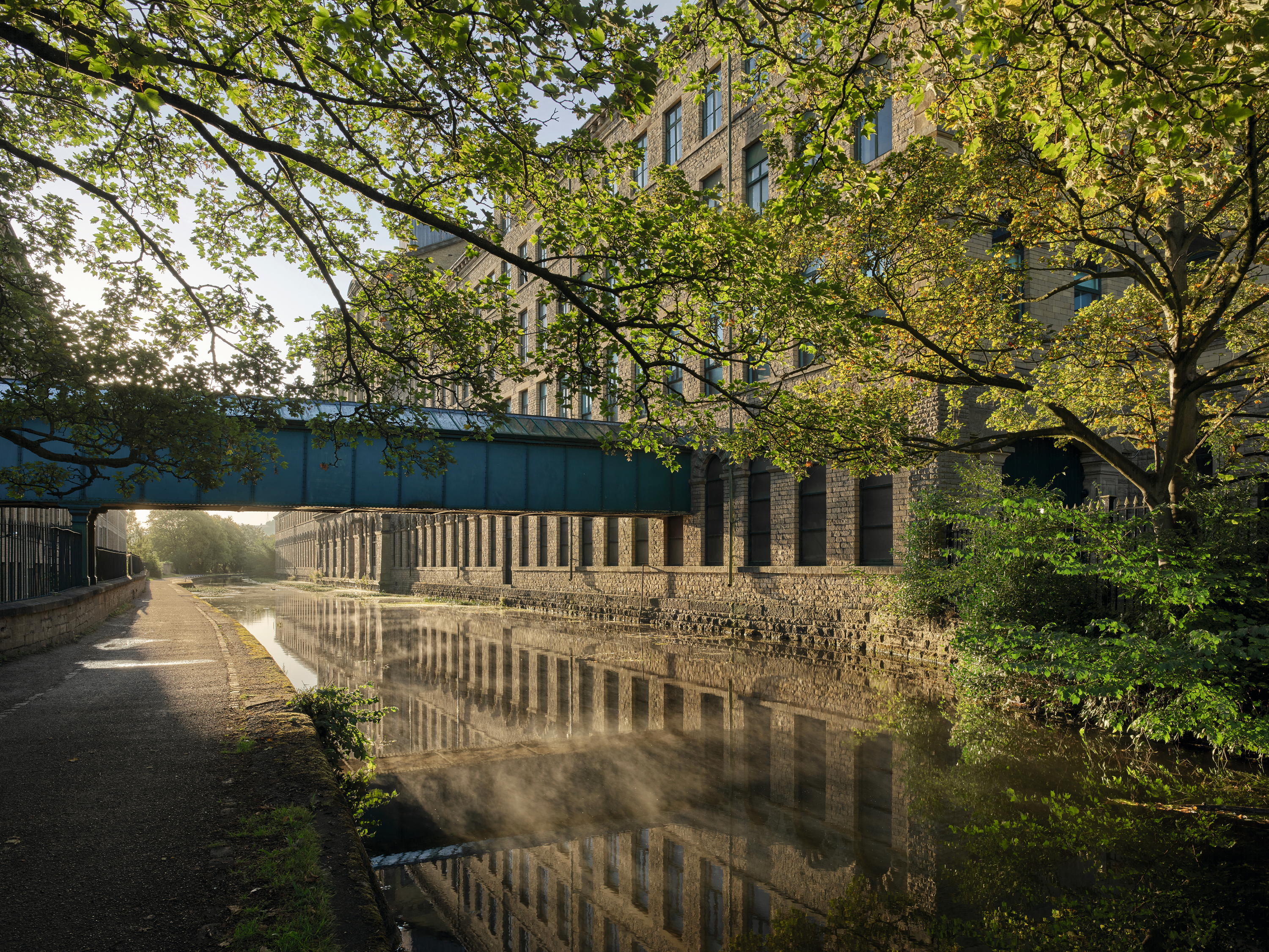 Salts Mill in Saltaire, West Yorkshire, as pictured in Country Life