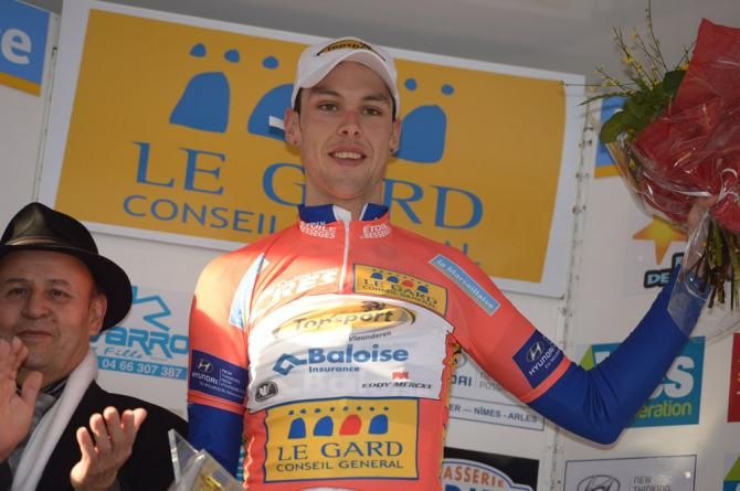 Sander Helven (Topsport Vlaanderen-Baloise) remains in the Etoile de Bess&egrave;ges leader's jersey