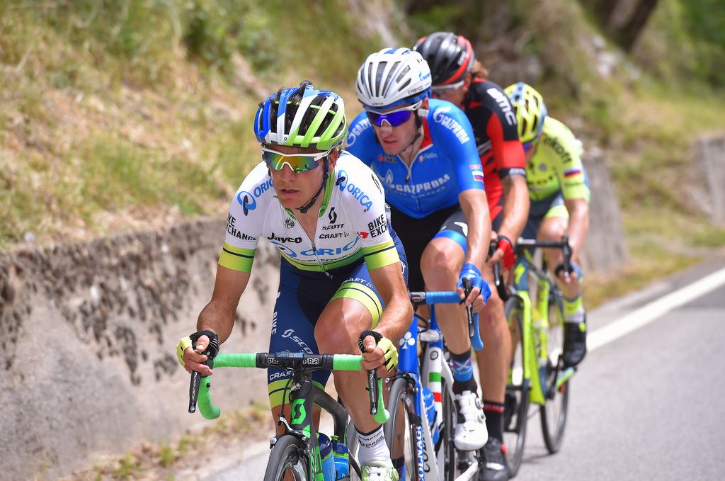Amets Txurruka driving the breakaway