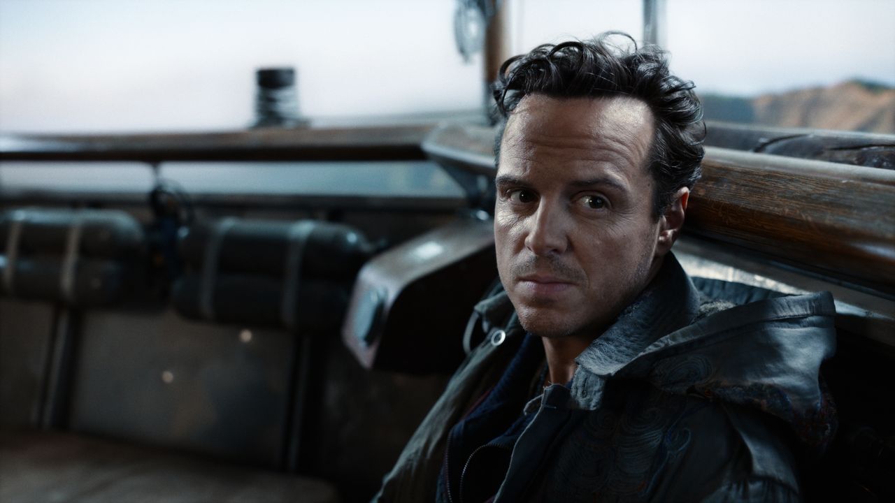 Andrew Scott as Col. John Parry in His Dark Materials.