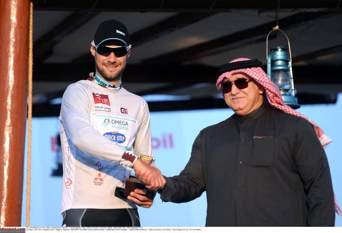Tom Boonen wins the sprint competition
