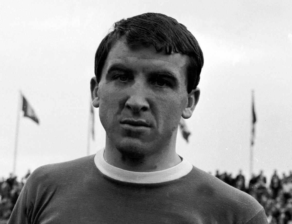 Johnny Morrissey of Everton, 1965