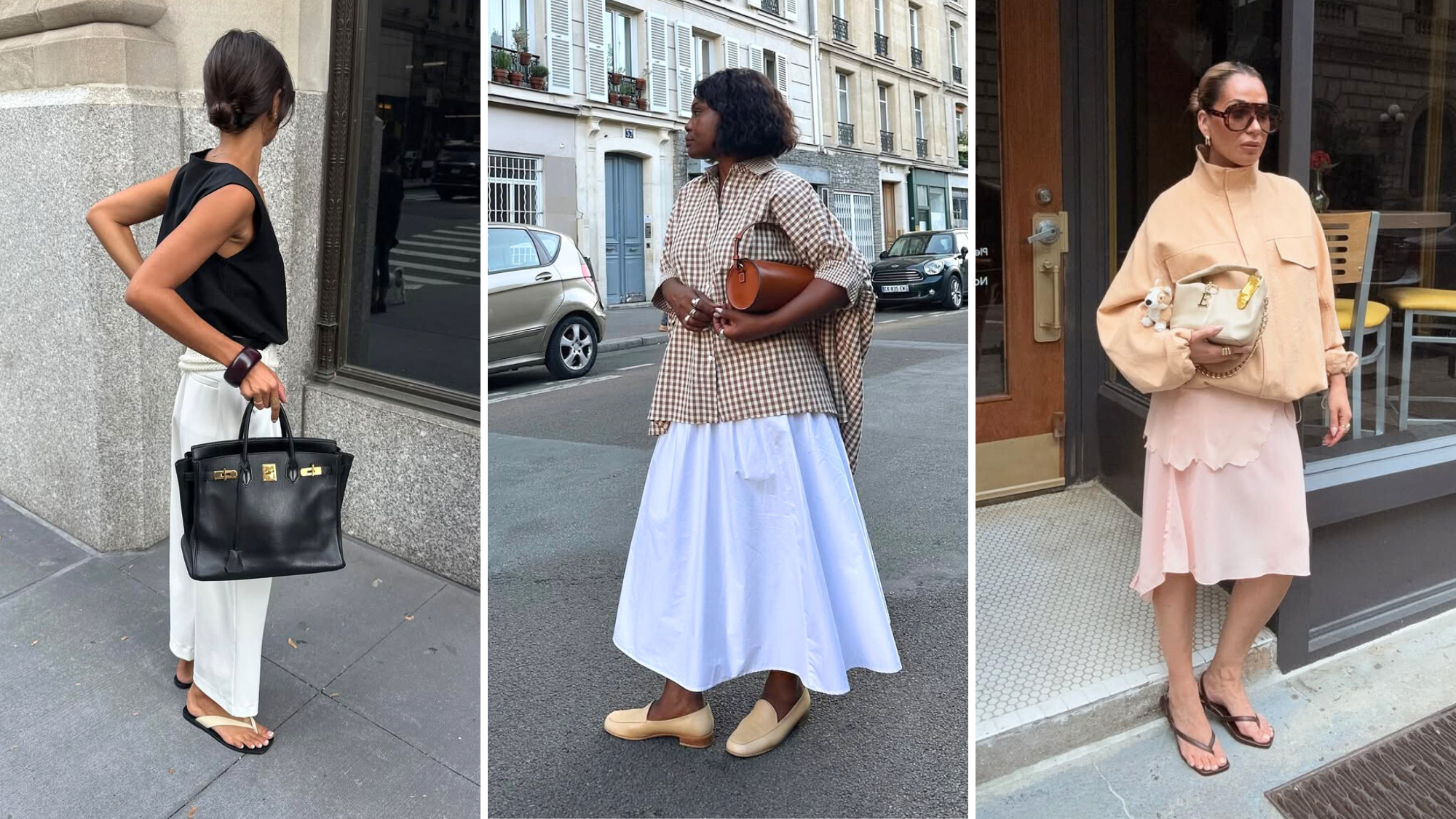 luxury-looking high street items - @lisonseb, @frannfyne, @erin.foley__ street style imagery