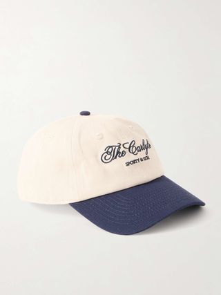 + Carlyle Embroidered Cotton-Twill Baseball Cap