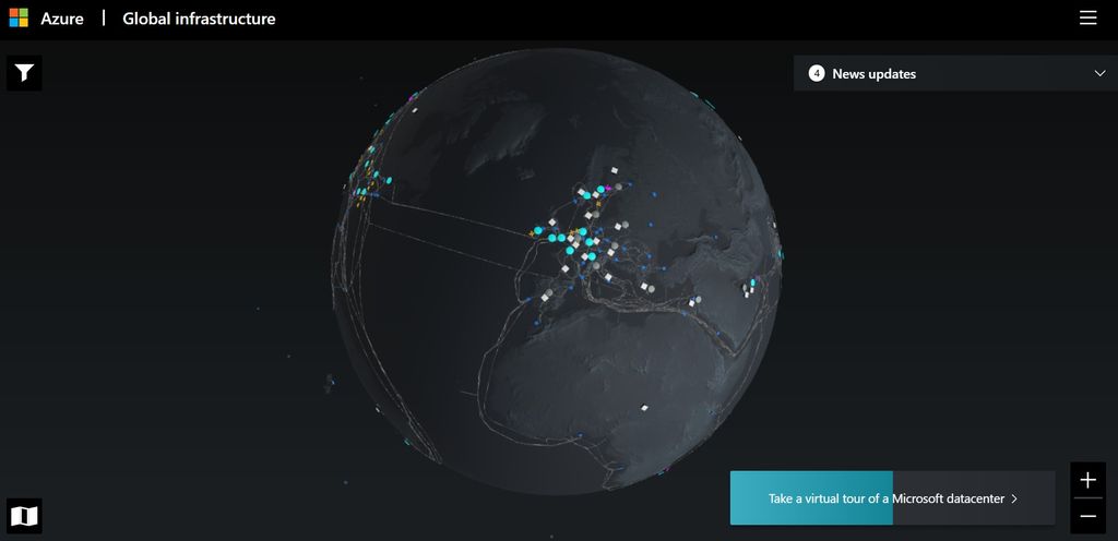 This new interactive map shows the scale of Microsoft Azure's global ...