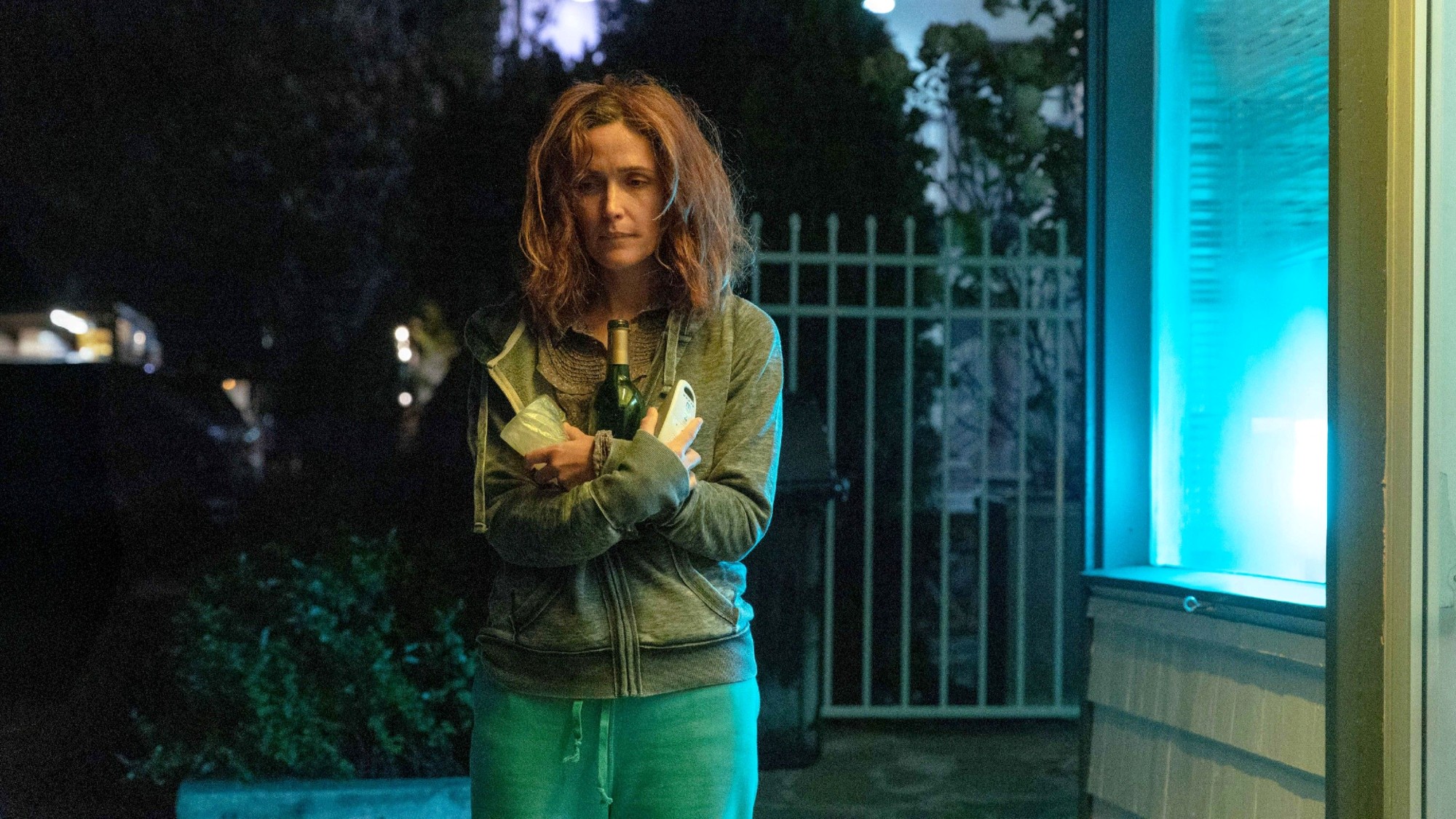 Rose Byrne stars as struggling therapist Linda in If I Had Legs I&rsquo;d Kick You