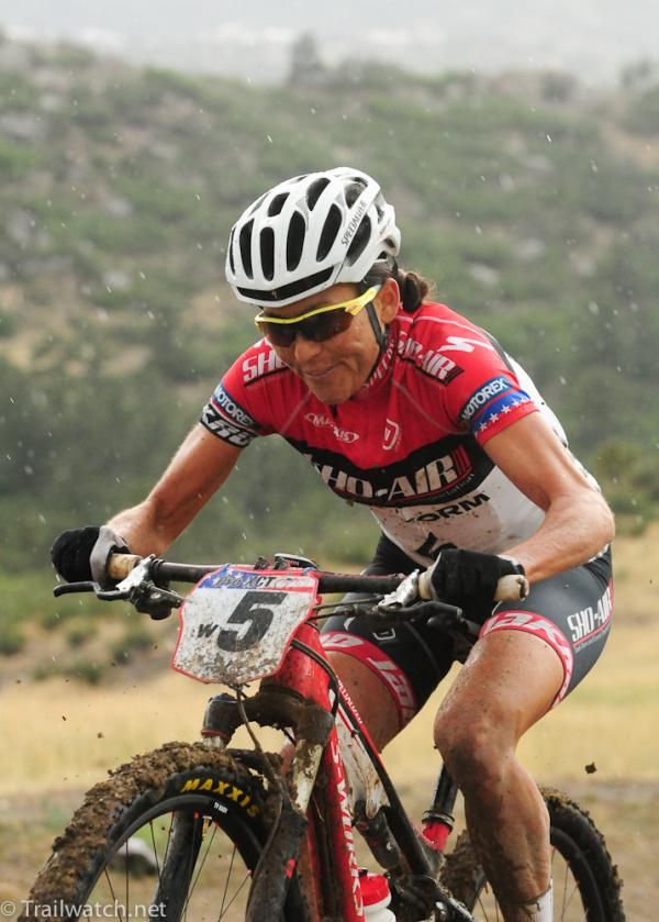 Pua Mata (Sho-Air Specialized) crashed on a slick wooden bridge and lost contact with Katerina Nash