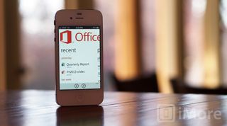 Office for iPhone mockup