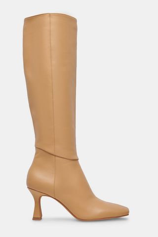 Dolce Vita + Gyra Boots in Tan Leather