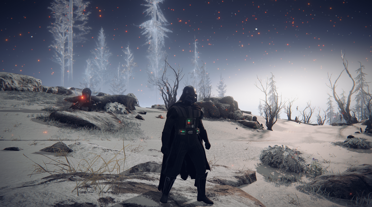 Darth Vader in Elden Ring.