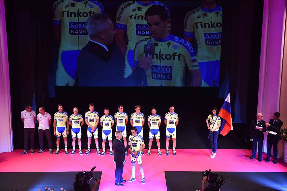 Gallery Official team presentation for the 2015 Giro d'Italia