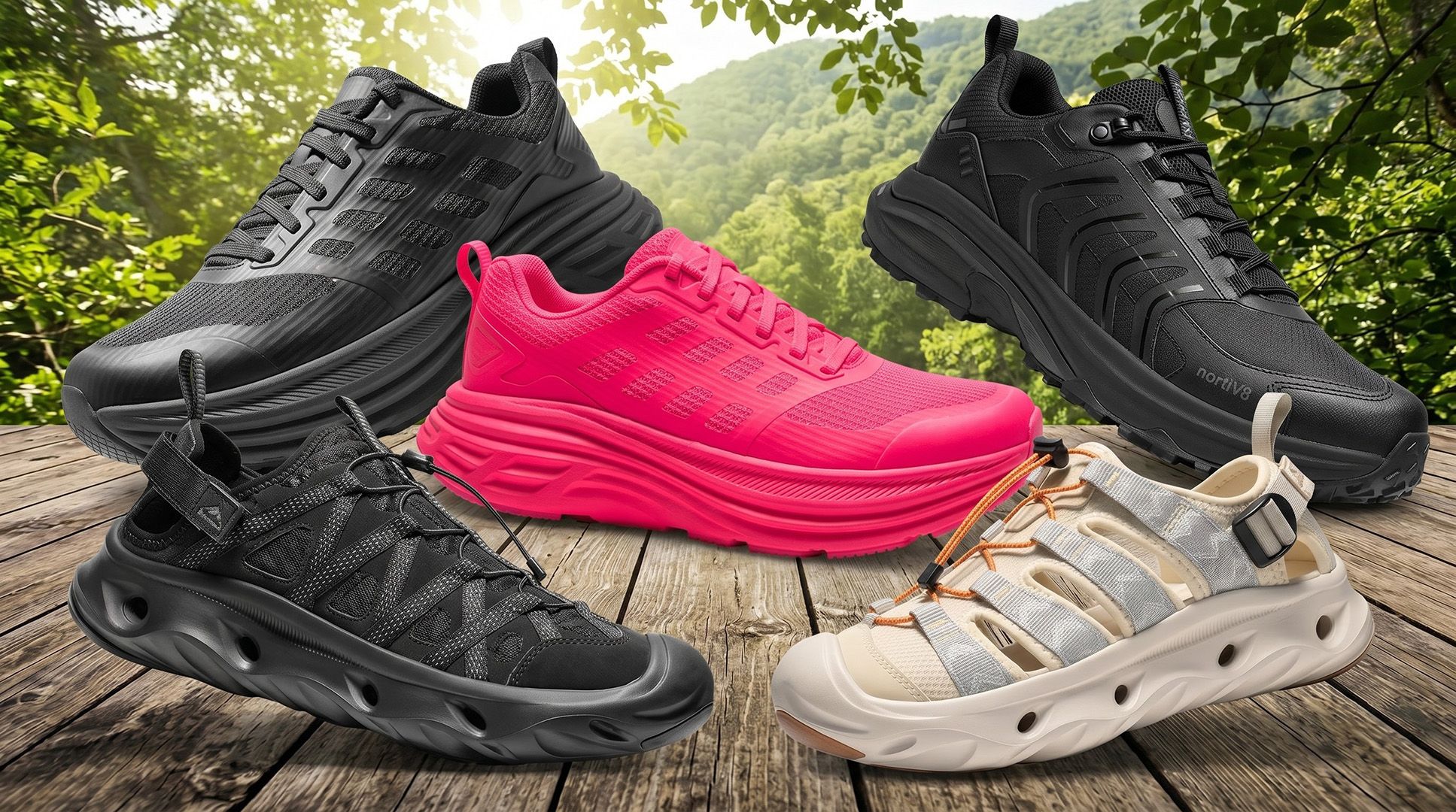 These Nortiv 8 shoes are built for outdoor adventures — 12 rugged