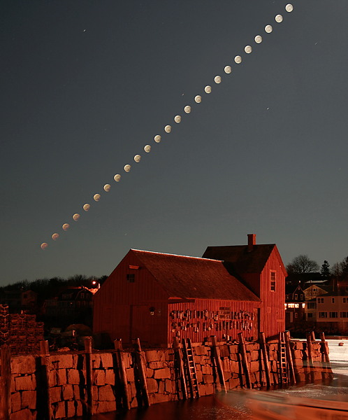 Close-Up of the Penumbral Eclipse Sequence in 2006