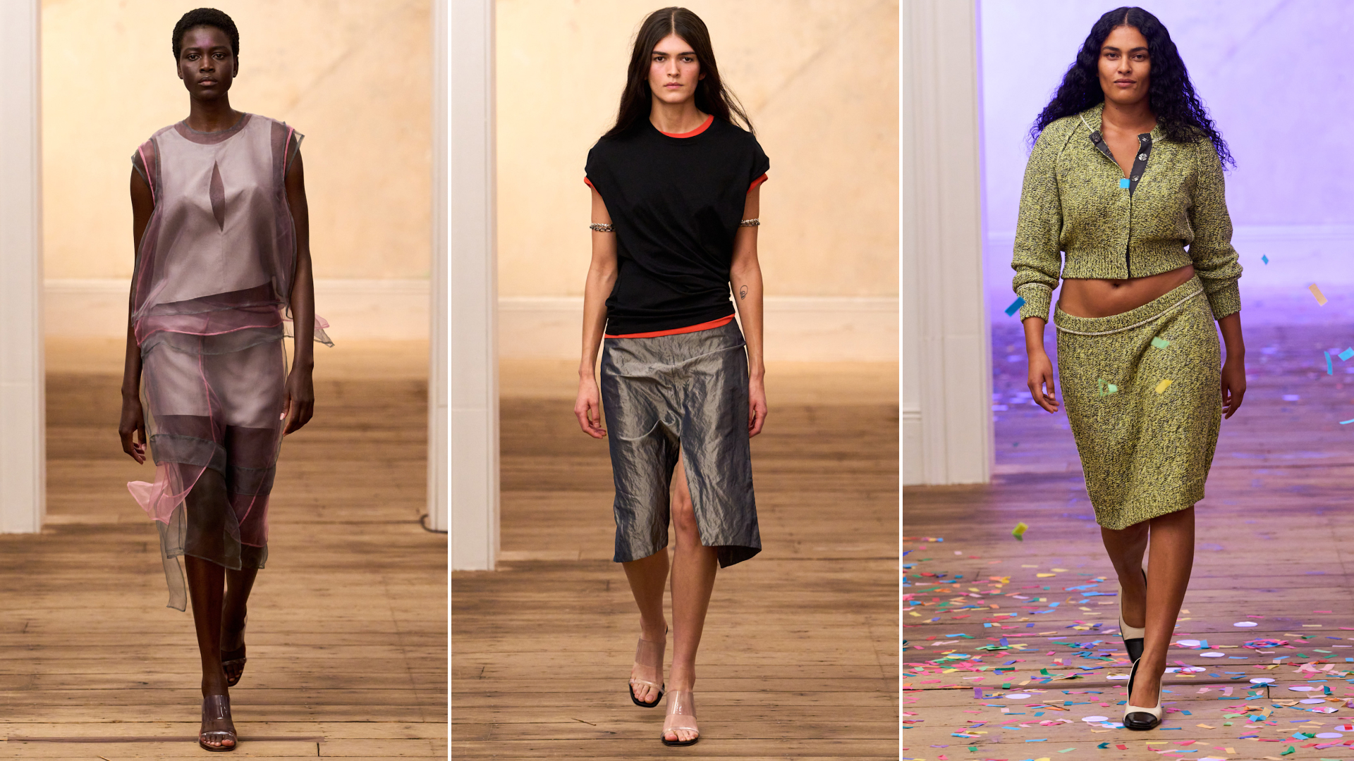 Photos of the Eckhaus Latta Spring/Summer 2027 show at New York Fashion Week