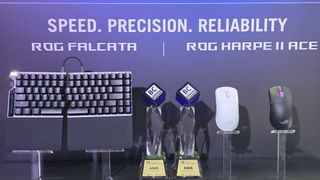Asus ROG Falcata and ROG Harpe II Ace gaming peripherals