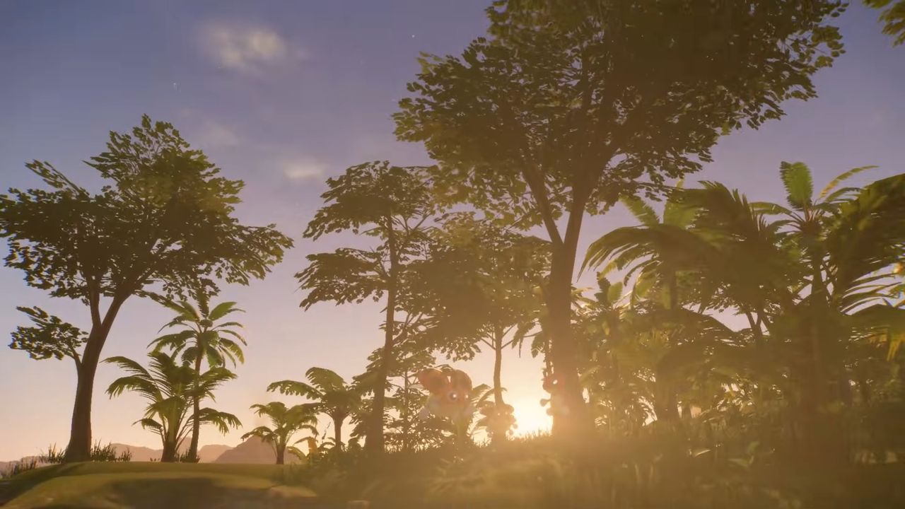 Pok&eacute;mon Winds and Waves screenshot showing off the new lighting