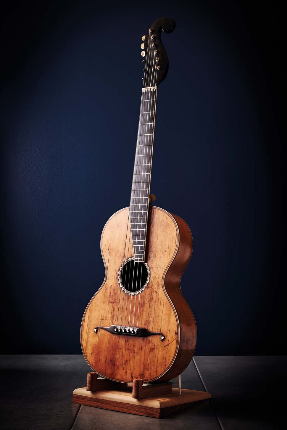 The history of Martin's earliest acoustic guitar designs, from the