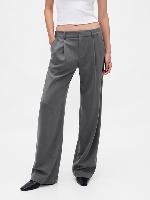 365 Low Rise Brushed Twill Pleated Trousers