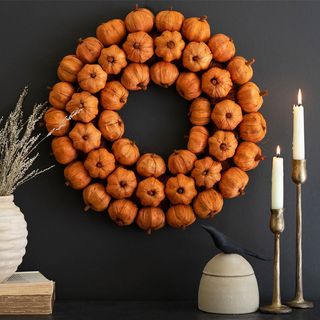 Pumpkin wreath