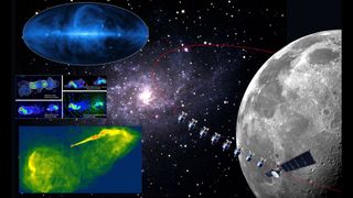 China's planned moon-orbiting telescope, the Discovering Sky at the Longest Wavelength Project.