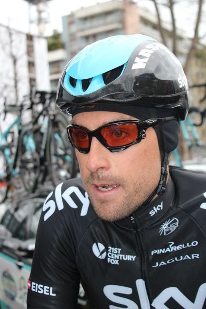 Bernhard Eisel is Team Sky's road captain