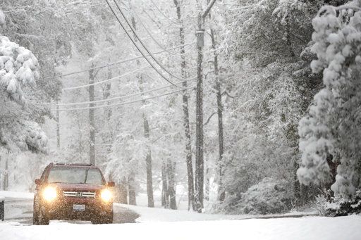 Snow in Mississippi