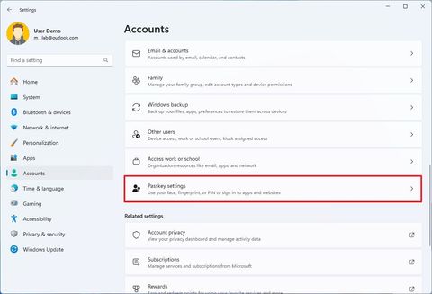 How to create a passkey for your Google account from Windows 11 ...