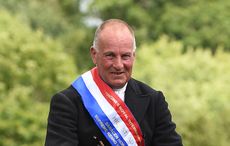 ALLISTER HOOD riding DIAMONDS ARE FOREVER, winner of The Saracen Horse Feeds Supreme Riding Horse Championship during the Royal International Horse Show at The All England Jumping Course, Hickstead, West Sussex, UK on 29 July 2016