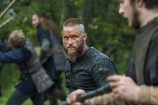 Travis Fimmel as Ragnar.