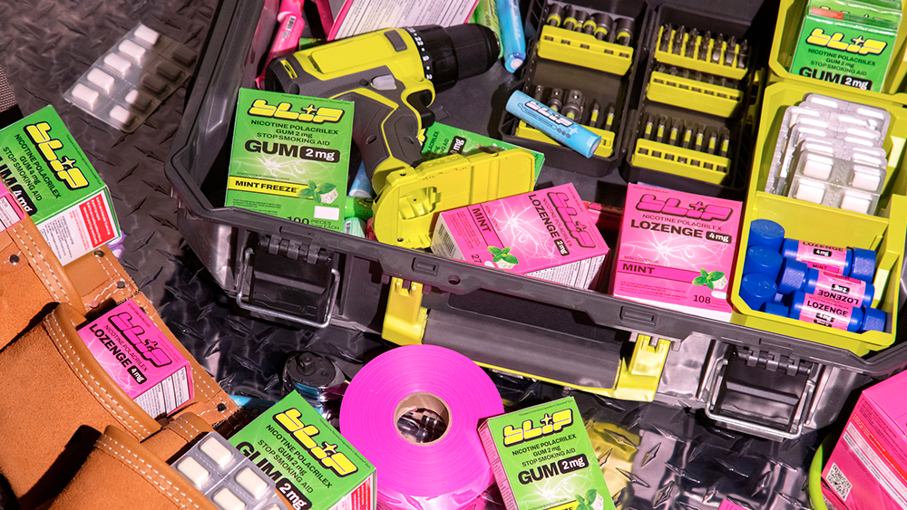 Some of Blip's NRT product range