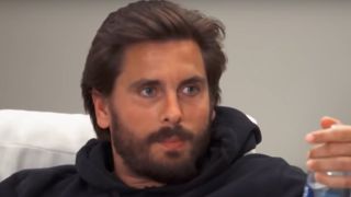 Scott Disick is shown on Keeping Up With the Kardashians.