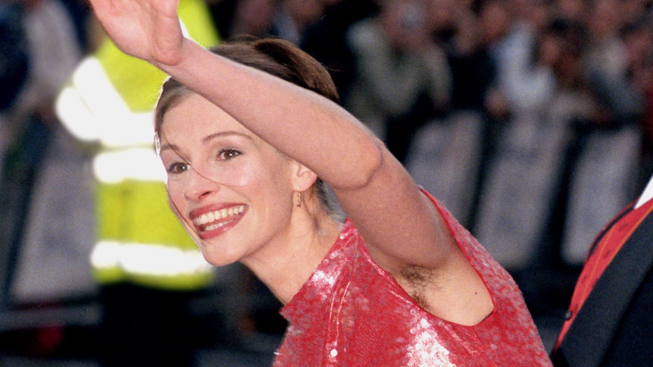 Julia Roberts Attends The World Charity Premiere Of &#039;Notting Hill&#039;.
