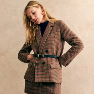 Sezane Tweed Jacket