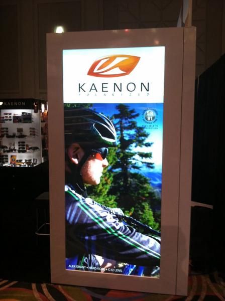 Big thanks to the guys at Kaenon Polarized for plastering my ugly mug all over the outdoor retailer show