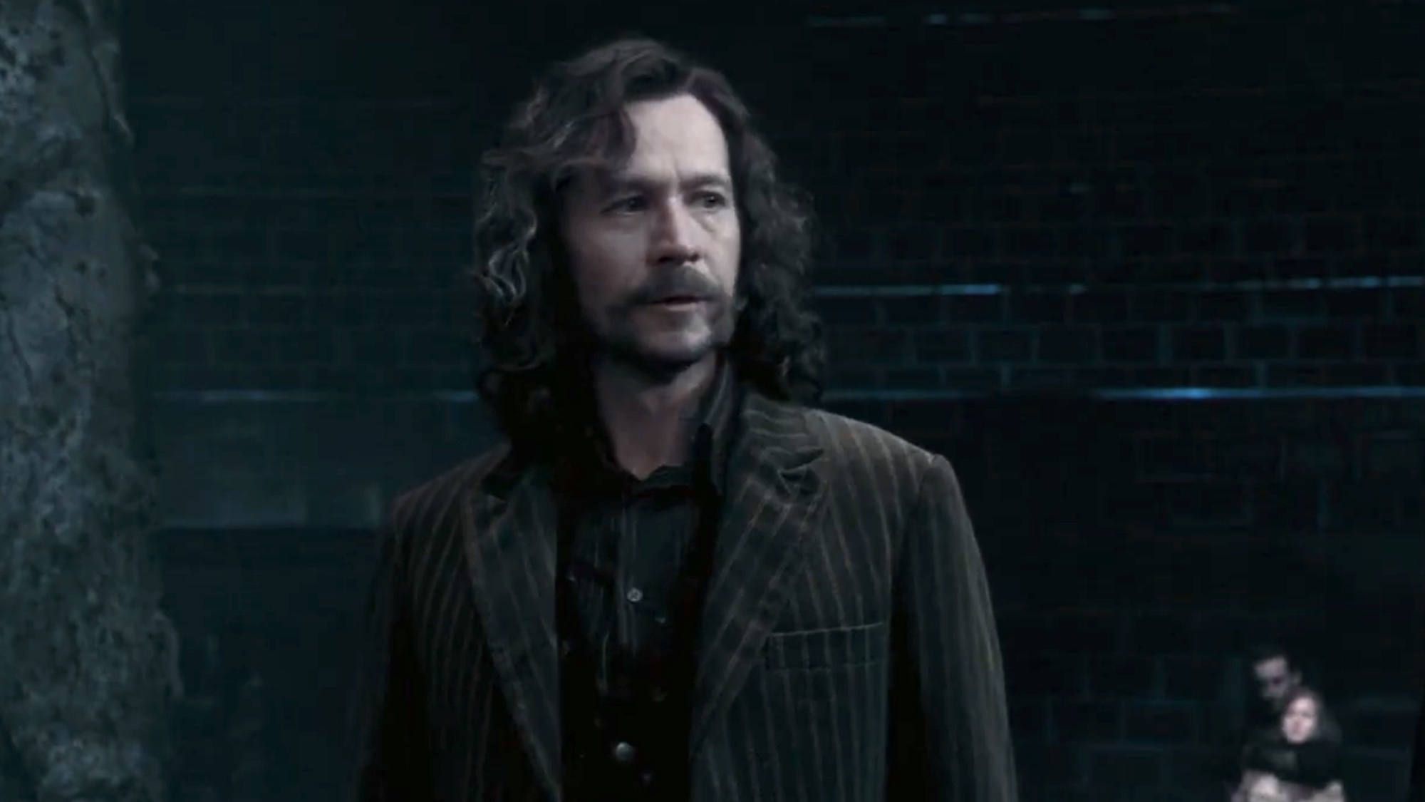 Sirius Black before punching Malfoy.