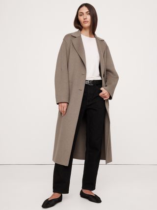 Banana Republic, Oversized Double-Faced Top Coat