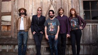 Duff McKagan with band