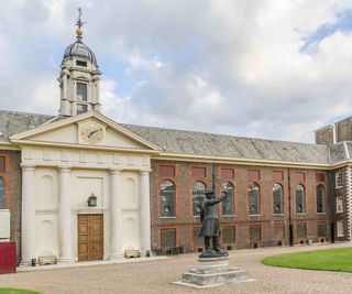 The Royal Chelsea Hospital, a purpose-built safe haven for elderly veterans, which King Charles II initiated in the 17th century.