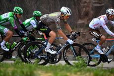 Trinity racing rider at Tour of the Alps
