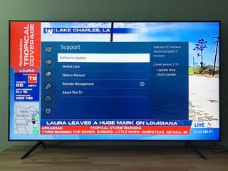 How to update system software on Samsung TV