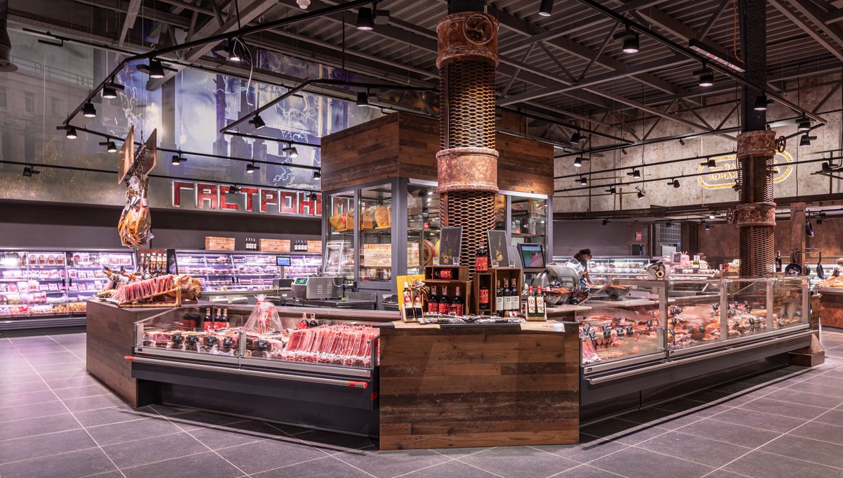 Stalker themed supermarket