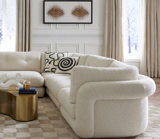 Jonathan Adler - Living room - Pompidou sectional