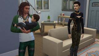 All infant milestones in The Sims 4: growing together