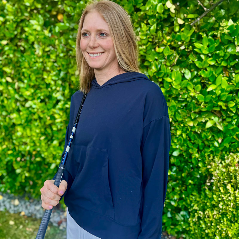 Dunning Golf Sydney Performance Interlock Long Sleeve Hoodie