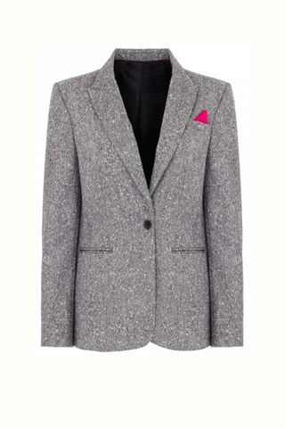 M&S Best Of British Grey Mix Tailored Suit Jacket, £199