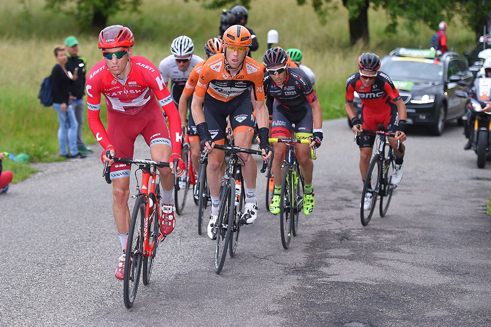 The breakaway on stage 3 of the Tour de Suisse