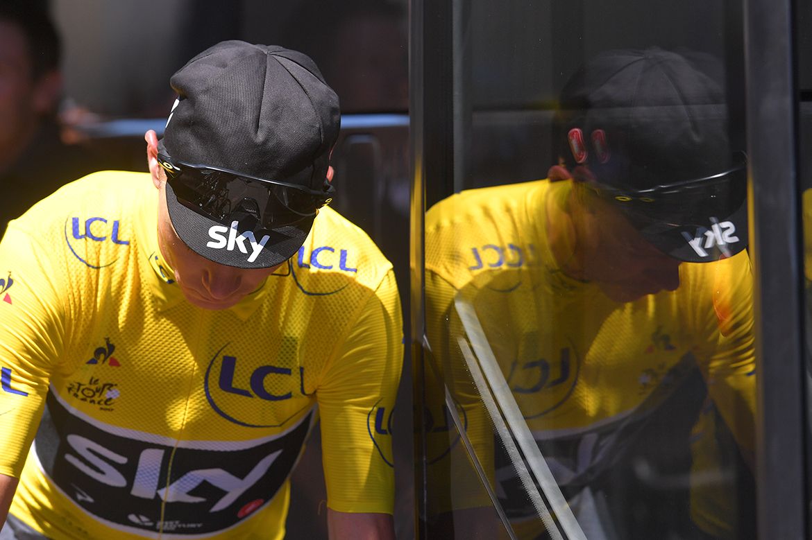 Chris Froome at the Tour de France