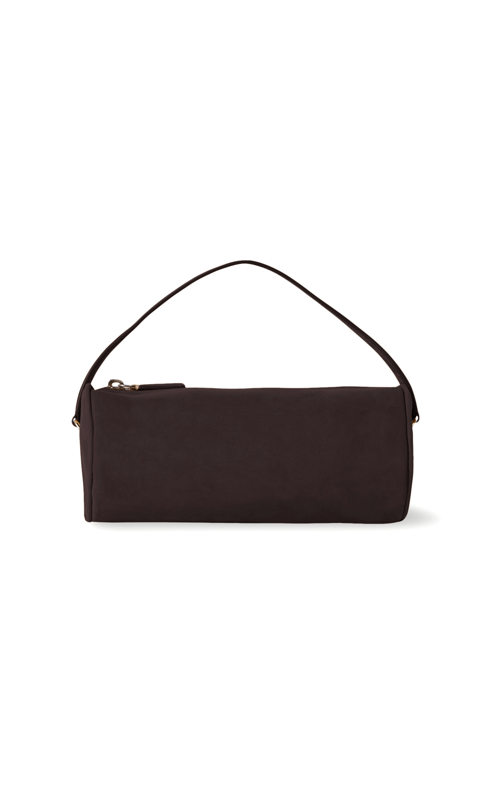Round 90's Leather Top Handle Bag